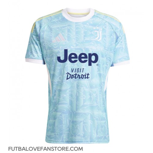 Juventus Pierre Kalulu #15 Vonkajší futbalový dres 2025-26 Krátky Rukáv Juventus Pierre Kalulu #15 Vonkajší futbalový dres 2025-26 Krátky Rukáv